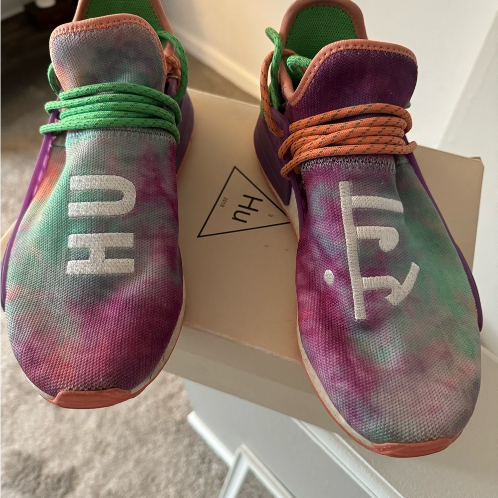 Adidas Pharrell x NMD Human Race Holi Festival Men’s Size 7.5 USED